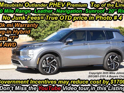 Used 2023 Mitsubishi Outlander SEL image 1