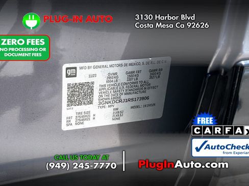 Used 2024 Chevrolet Blazer EV RS AWD/4WD image 9
