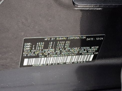 Certified 2025 Subaru Legacy Premium image 28