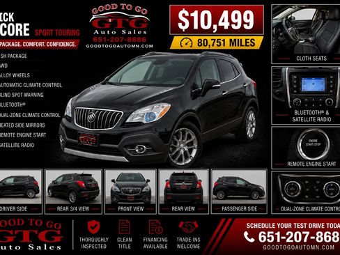 Used 2016 Buick Encore Sport Touring AWD/4WD image 1
