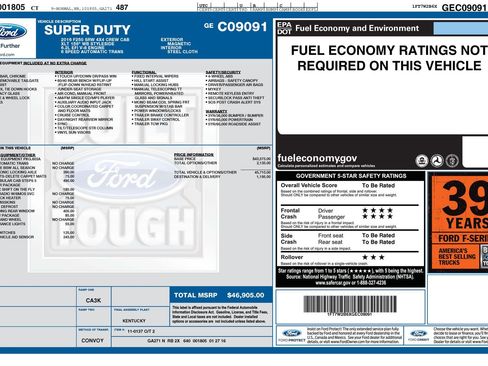 Used 2016 Ford F250 XLT w/ Snow Plow Prep Package AWD/4WD image 2