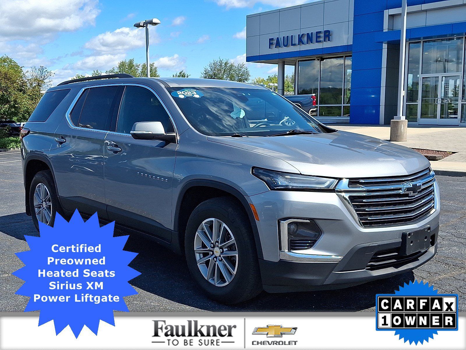 Certified 2023 Chevrolet Traverse LT AWD/4WD image 1
