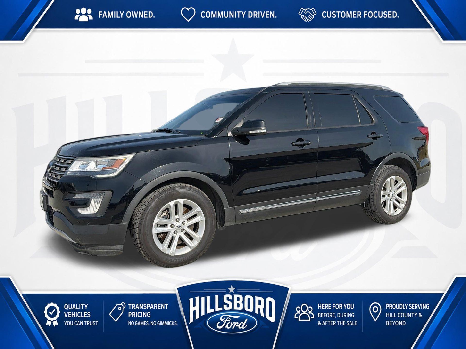 Used 2017 Ford Explorer XLT w/ Equipment Group 202A FWD image 1