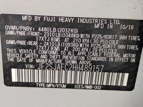 Used 2017 Subaru Forester 2.5i Premium w/ Popular Package #2A image 15