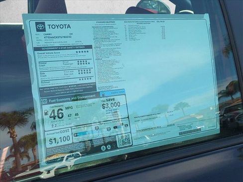 New 2026 Toyota Camry XSE FWD image 17
