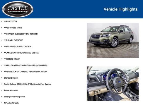 Used 2019 Subaru Outback 2.5i image 3