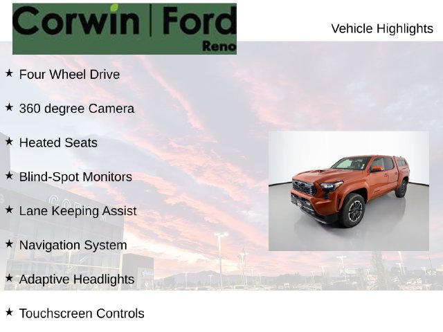 Used 2025 Toyota Tacoma TRD Sport w/ TRD Sport Upgrade Package AWD/4WD image 8