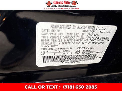 Used 2019 INFINITI Q50 Luxe w/ Essential Package (3.0T Luxe) image 27