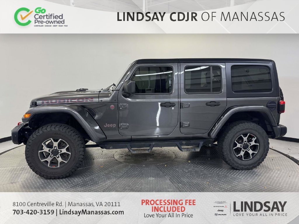 Certified 2019 Jeep Wrangler Unlimited Rubicon w/ Dual Top Group AWD/4WD image 6