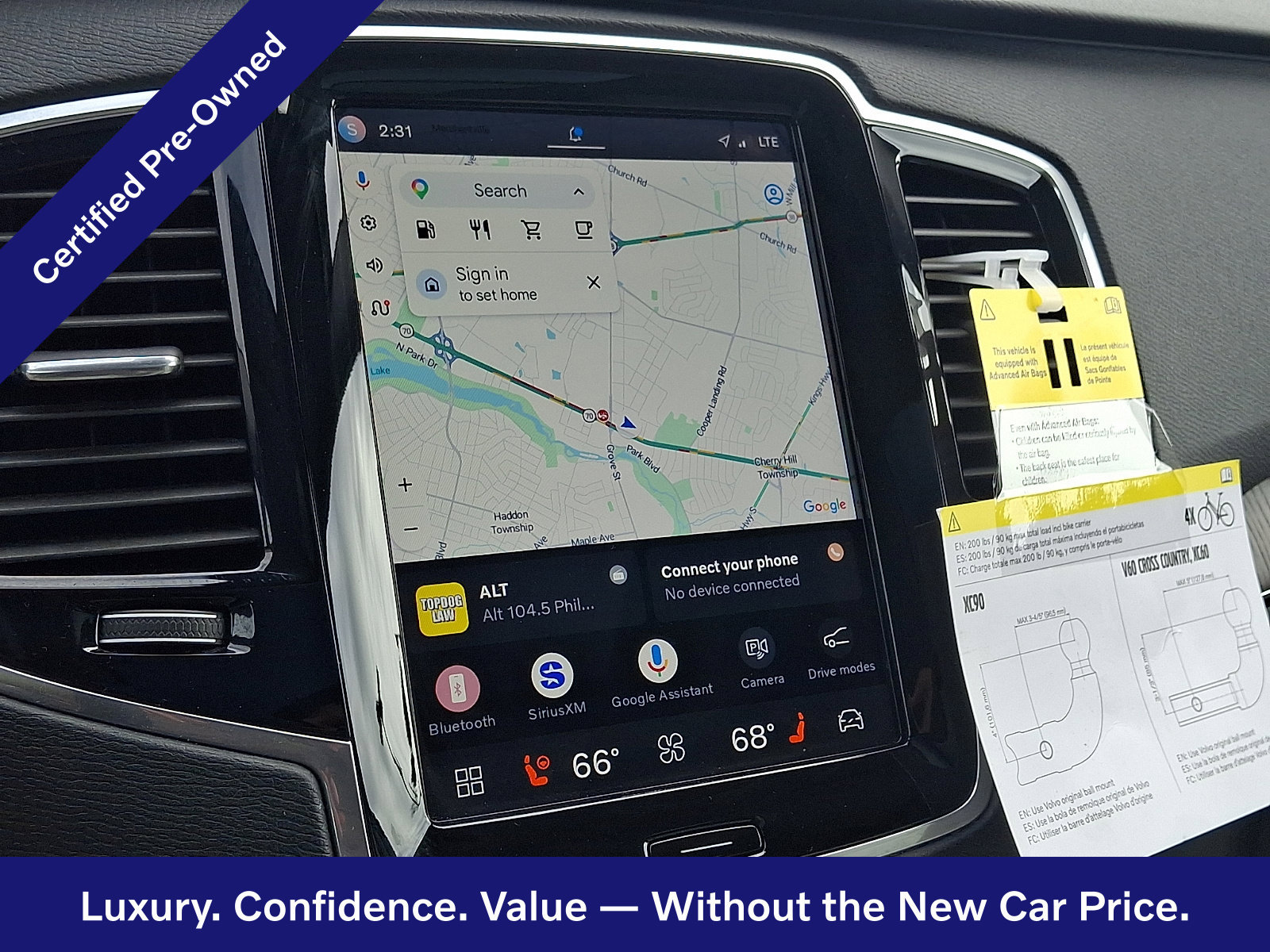 Certified 2023 Volvo XC90 B6 Plus w/ Protection Package Premier AWD/4WD image 18