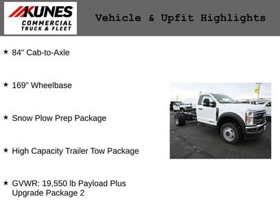 New 2025 Ford F550 4x4 Regular Cab Super Duty