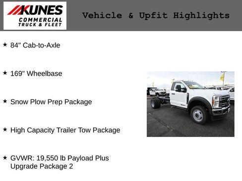 New 2025 Ford F550 4x4 Regular Cab Super Duty image 3