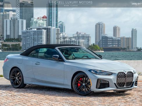 Used 2024 BMW M440i Convertible w/ Shadowloine Package RWD image 2