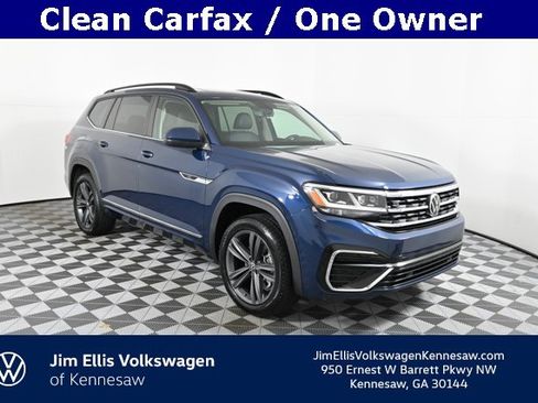 Certified 2021 Volkswagen Atlas SE w/ Panoramic Sunroof Package image 1