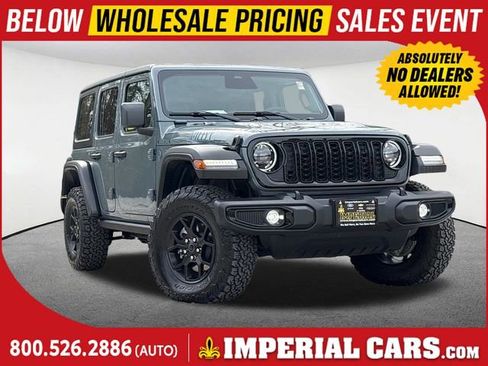 Used 2025 Jeep Wrangler Unlimited Sport S 4xe AWD/4WD image 1