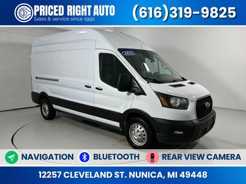Used 2022 Ford Transit 350 148 High Roof AWD image 1