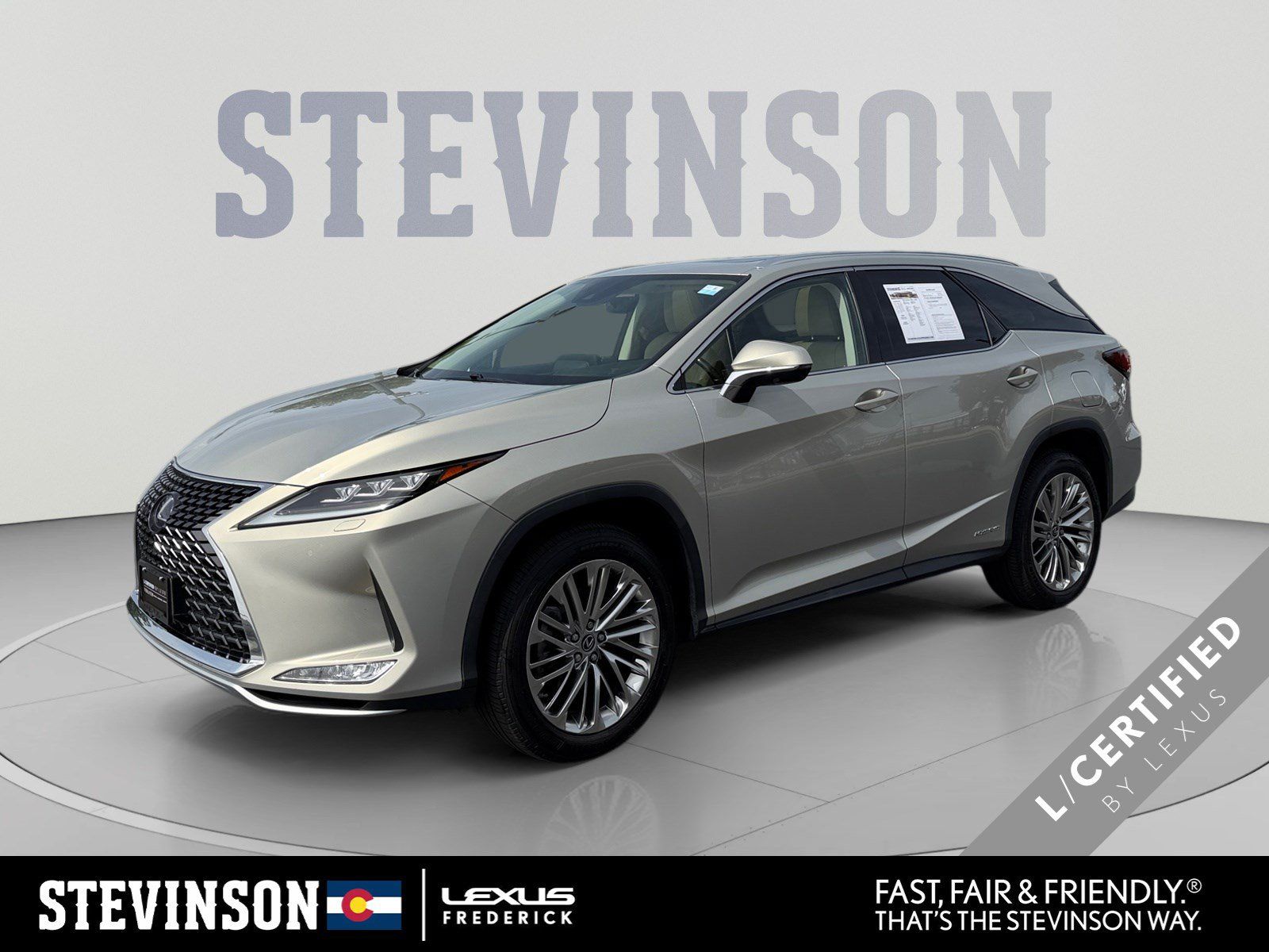 Used 2021 Lexus RX 450hL Luxury w/ Cold Area Package (CT) AWD/4WD image 1