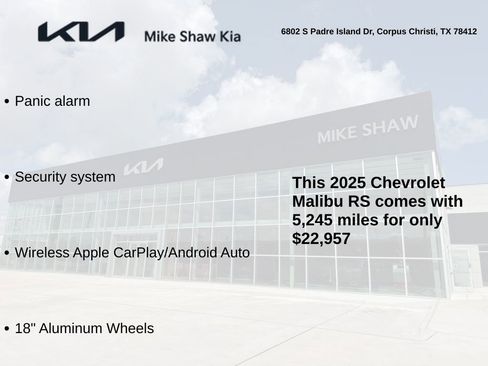 Used 2025 Chevrolet Malibu RS image 4