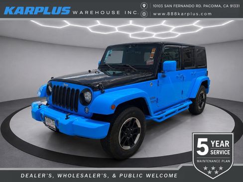 Used 2017 Jeep Wrangler Unlimited Sport w/ Quick Order Package 24S AWD/4WD image 1