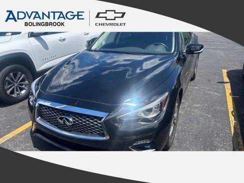 Used 2021 INFINITI Q50 Luxe w/ All Weather Package AWD/4WD image 1