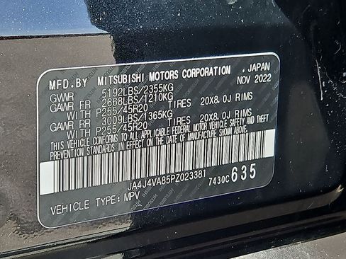 Used 2023 Mitsubishi Outlander SEL 40th Anniversary AWD/4WD image 40