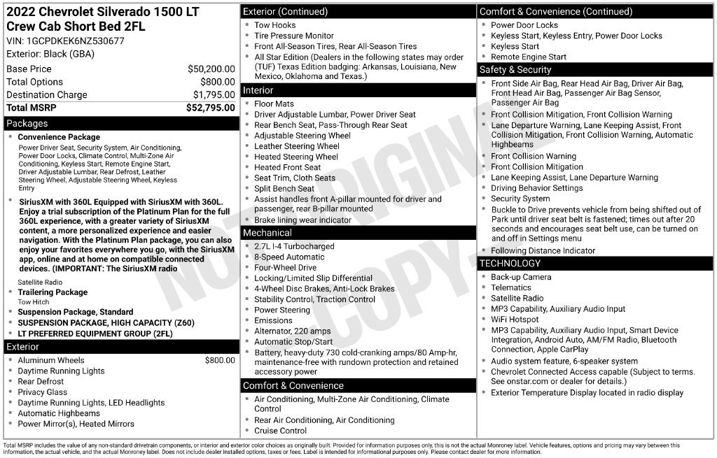 Used 2022 Chevrolet Silverado 1500 LT AWD/4WD image 32