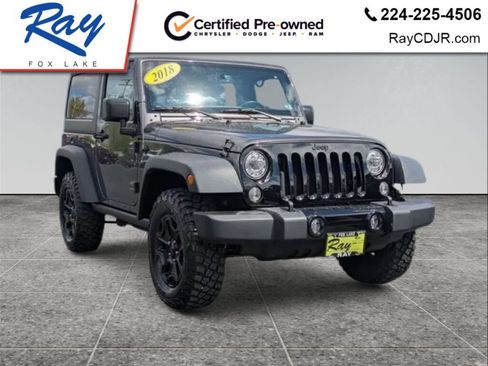 Certified 2018 Jeep Wrangler Sport AWD/4WD image 1