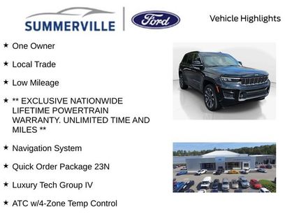 Used 2023 Jeep Grand Cherokee Overland