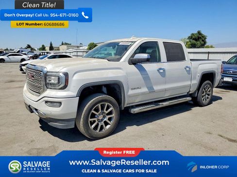 Used 2017 GMC Sierra 1500 Denali RWD image 1
