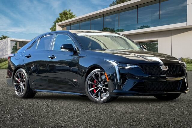 Certified 2023 Cadillac CT4 V Blackwing w/ Technology Package RWD image 1