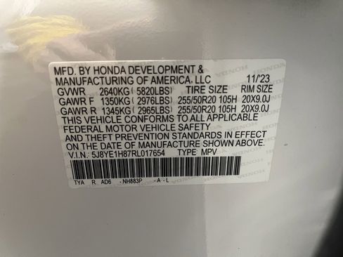 Certified 2024 Acura MDX SH-AWD w/ Advance Package image 24