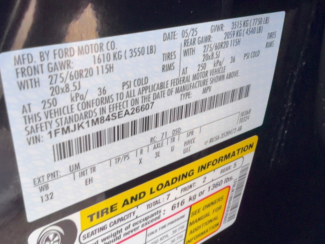 Certified 2025 Ford Expedition Max Platinum AWD/4WD image 31