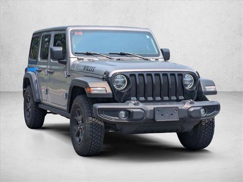 Used 2021 Jeep Wrangler Unlimited Sport AWD/4WD image 3