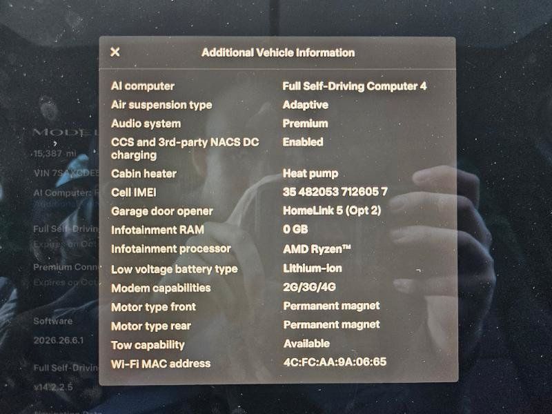 Used 2023 Tesla Model X AWD/4WD image 3