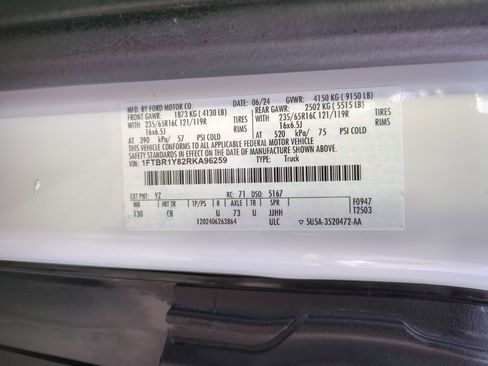 Used 2024 Ford Transit 250 Base w/ Exterior Upgrade Package image 30