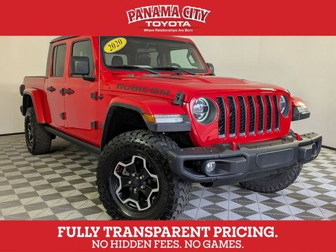 Used 2020 Jeep Gladiator Rubicon w/ LED Lighting Group AWD/4WD image 1