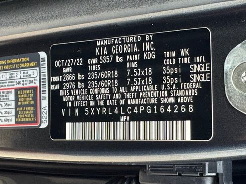 Used 2023 Kia Sorento S FWD image 44