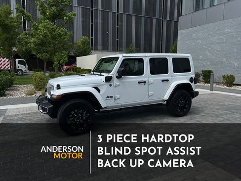 Used 2025 Jeep Wrangler Unlimited Sahara w/ Safety Group AWD/4WD image 1