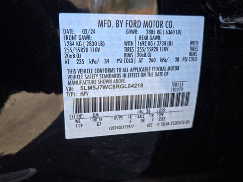 Used 2024 Lincoln Aviator Reserve w/ Elements Package Plus image 54