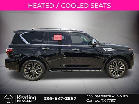 Certified 2023 Nissan Armada Platinum w/ Captain's Chairs Package RWD image 10