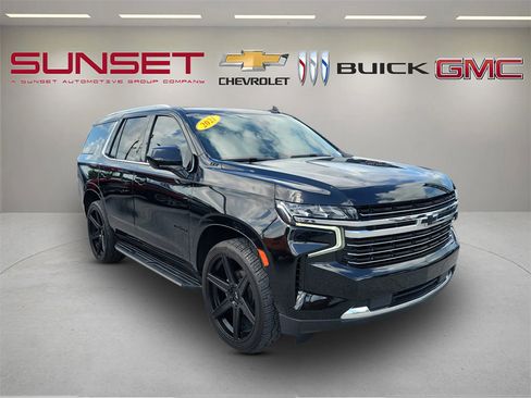 Used 2021 Chevrolet Tahoe LT RWD image 1