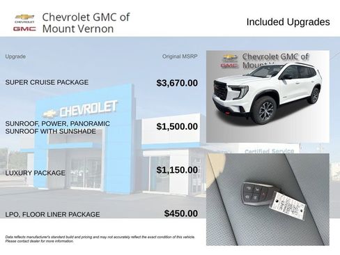 New 2026 GMC Acadia AT4 w/ Super Cruise Package image 6