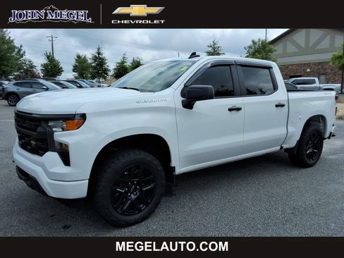 Certified 2024 Chevrolet Silverado 1500 Custom AWD/4WD image 1