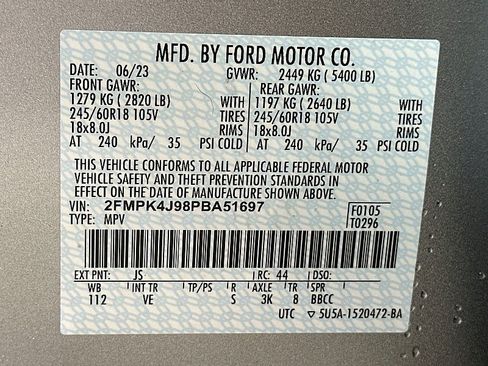 Used 2023 Ford Edge SEL w/ Convenience Package AWD/4WD image 33