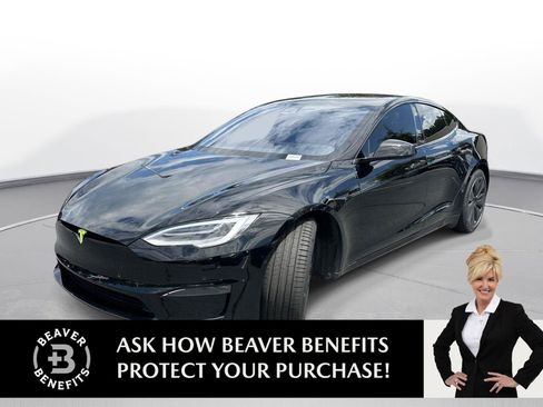 Used 2021 Tesla Model S Plaid AWD/4WD image 1