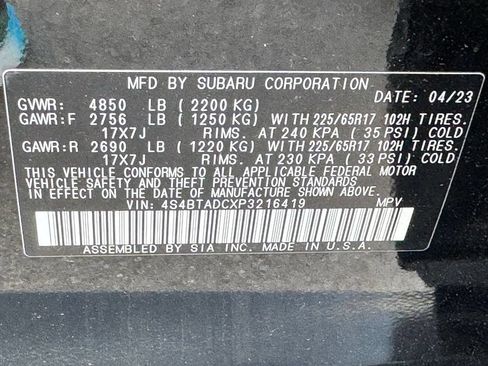 Used 2023 Subaru Outback Premium AWD/4WD image 26
