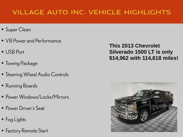 Used 2013 Chevrolet Silverado 1500 LT AWD/4WD image 7