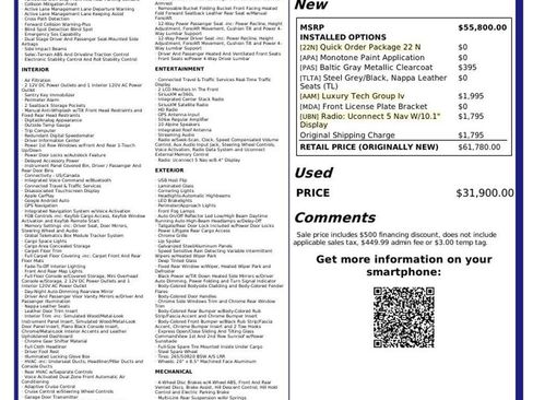 Used 2021 Jeep Grand Cherokee L Overland w/ Luxury Tech Group IV image 2