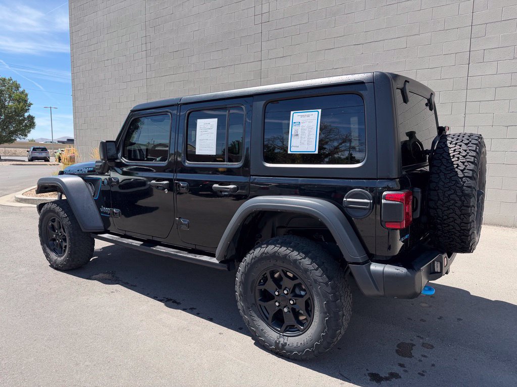 Used 2023 Jeep Wrangler Unlimited Rubicon 4xe AWD/4WD image 3