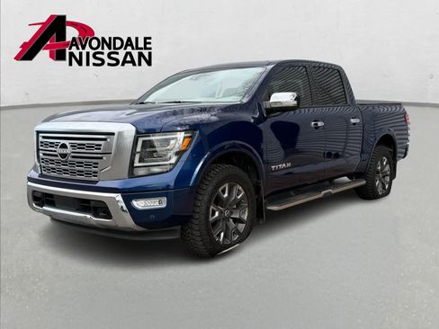 Used 2023 Nissan Titan Platinum Reserve w/ Off Road Protection Package image 2